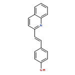 Phenol,4-[2-(2-quinolinyl)ethenyl]-