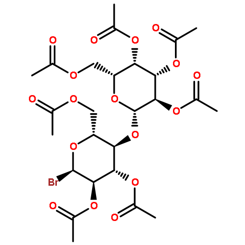 a-D-Glucopyranosyl bromide,4-O-(2,3,4,6-tetra-O-acetyl-b-D-galactopyranosyl)-, 2,3,6-triacetate