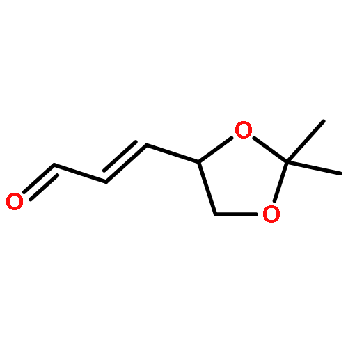 2-Propenal, 3-[(4S)-2,2-dimethyl-1,3-dioxolan-4-yl]-, (2E)-