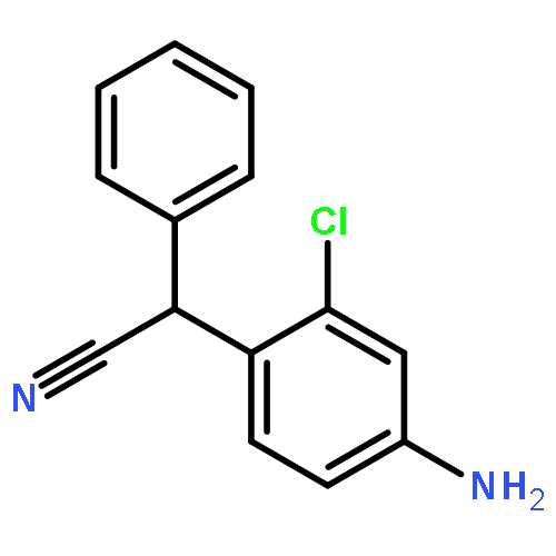 2-(4-amino-2-chlorophenyl)-2-phenylacetonitrile