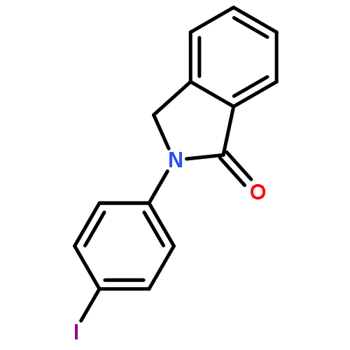 1H-Isoindol-1-one, 2,3-dihydro-2-(4-iodophenyl)-