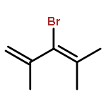 3-bromo-2,4-dimethylpenta-1,3-diene