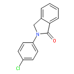 1H-Isoindol-1-one, 2-(4-chlorophenyl)-2,3-dihydro-