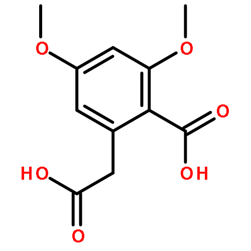 Benzeneacetic acid, 2-carboxy-3,5-dimethoxy-