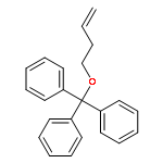 Benzene, 1,1',1''-[(3-butenyloxy)methylidyne]tris-