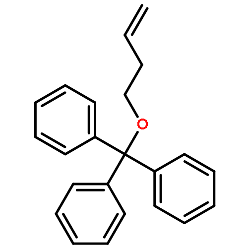 Benzene, 1,1',1''-[(3-butenyloxy)methylidyne]tris-