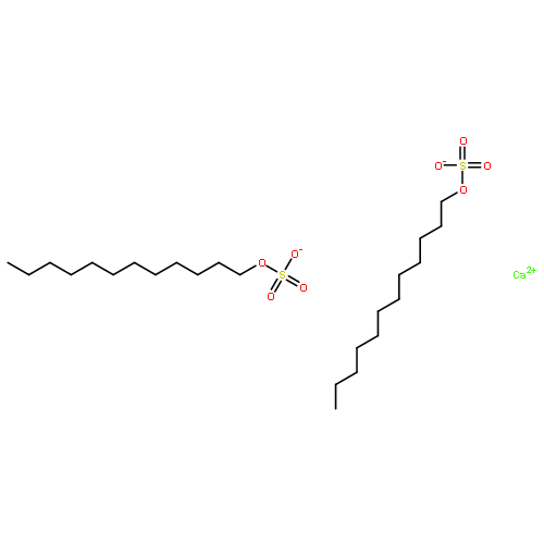 Sulfuric acid, monododecyl ester, calcium salt