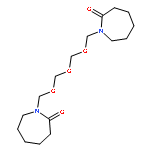 2H-Azepin-2-one, 1,1'-[oxybis(methyleneoxymethylene)]bis[hexahydro-