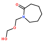 2H-AZEPIN-2-ONE, HEXAHYDRO-1-[(HYDROXYMETHOXY)METHYL]-