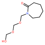 2H-Azepin-2-one, hexahydro-1-[[(hydroxymethoxy)methoxy]methyl]-