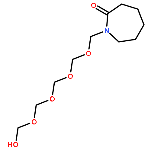 2H-Azepin-2-one, hexahydro-1-(9-hydroxy-2,4,6,8-tetraoxanon-1-yl)-