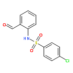 Benzenesulfonamide, 4-chloro-N-(2-formylphenyl)-