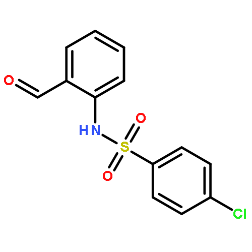 Benzenesulfonamide, 4-chloro-N-(2-formylphenyl)-