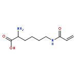 2-amino-6-(prop-2-enoylamino)hexanoic Acid