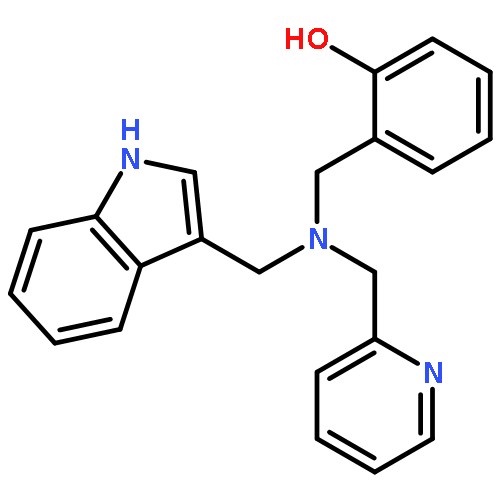 Phenol, 2-[[(1H-indol-3-ylmethyl)(2-pyridinylmethyl)amino]methyl]-