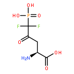 L-NORVALINE, 5,5-DIFLUORO-4-OXO-5-PHOSPHONO-