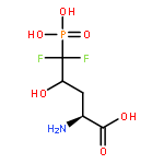 L-NORVALINE, 5,5-DIFLUORO-4-HYDROXY-5-PHOSPHONO-