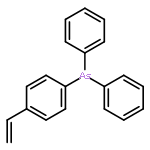 ARSINE, (4-ETHENYLPHENYL)DIPHENYL-