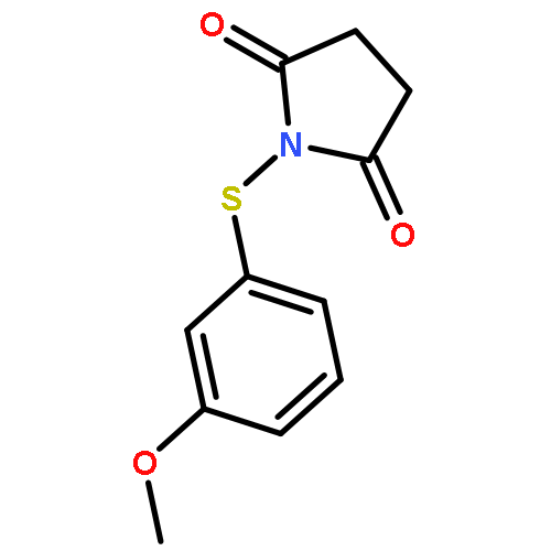 1-(3-METHOXYPHENYL)SULFANYLPYRROLIDINE-2,5-DIONE