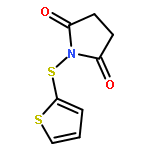 2,5-PYRROLIDINEDIONE, 1-(2-THIENYLTHIO)-