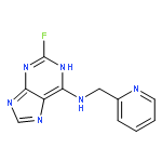 1H-Purin-6-amine, 2-fluoro-N-(2-pyridinylmethyl)-