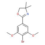 OXAZOLE, 2-(4-BROMO-3,5-DIMETHOXYPHENYL)-4,5-DIHYDRO-4,4-DIMETHYL-