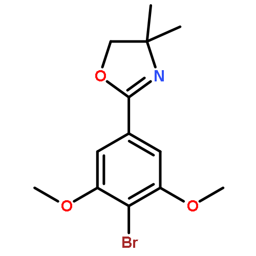 OXAZOLE, 2-(4-BROMO-3,5-DIMETHOXYPHENYL)-4,5-DIHYDRO-4,4-DIMETHYL-