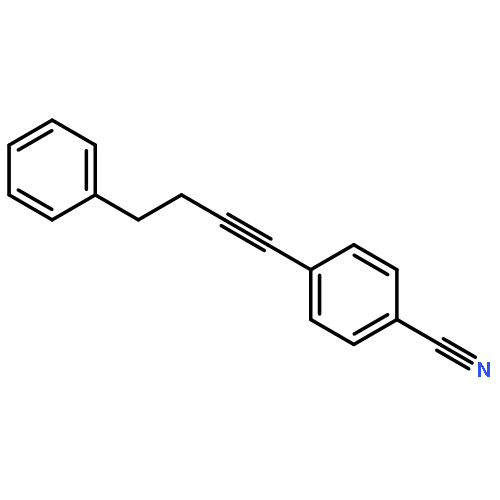 BENZONITRILE, 4-(4-PHENYL-1-BUTYNYL)-