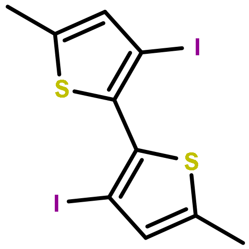 2,2'-Bithiophene, 3,3'-diiodo-5,5'-dimethyl-