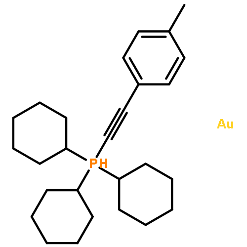 Gold, [(4-methylphenyl)ethynyl](tricyclohexylphosphine)-