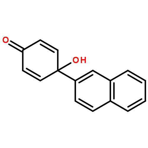 2,5-Cyclohexadien-1-one, 4-hydroxy-4-(2-naphthalenyl)-