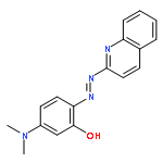 3-(DIMETHYLAMINO)-6-(QUINOLIN-2-YLHYDRAZINYLIDENE)CYCLOHEXA-2,4-DIEN-1-ONE