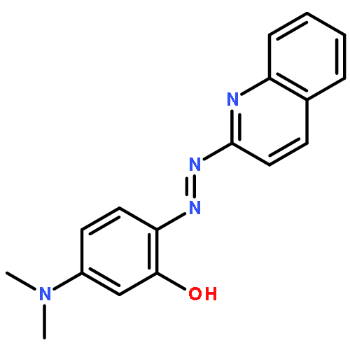 3-(DIMETHYLAMINO)-6-(QUINOLIN-2-YLHYDRAZINYLIDENE)CYCLOHEXA-2,4-DIEN-1-ONE