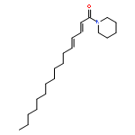 Piperidine, 1-[(2E,4E)-1-oxo-2,4-hexadecadienyl]-