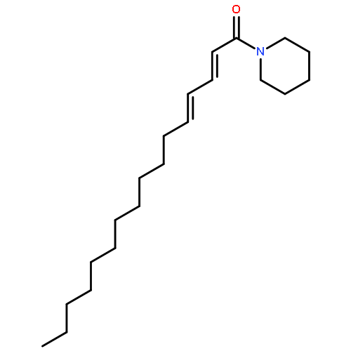 Piperidine, 1-[(2E,4E)-1-oxo-2,4-hexadecadienyl]-