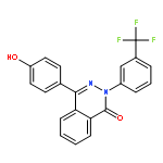 4-(4-Hydroxy-phenyl)-2-(3-trifluoromethyl-phenyl)-2H-phthalazin-1-one