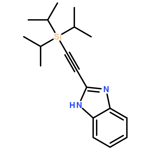 1H-Benzimidazole, 2-[[tris(1-methylethyl)silyl]ethynyl]-