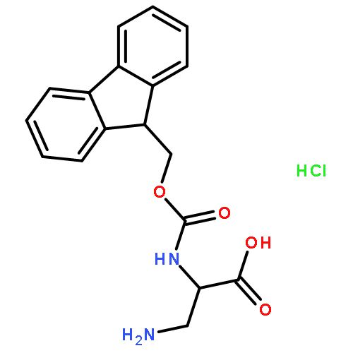 (S)-2-((((9H-Fluoren-9-yl)methoxy)carbonyl)amino)-3-aminopropanoic acid hydrochloride