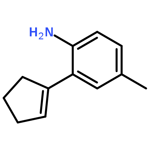 BENZENAMINE, 2-(1-CYCLOPENTEN-1-YL)-4-METHYL-