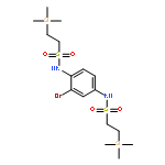 ETHANESULFONAMIDE, N,N'-(2-BROMO-1,4-PHENYLENE)BIS[2-(TRIMETHYLSILYL)-