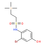 Ethanesulfonamide, N-(2-bromo-4-hydroxyphenyl)-2-(trimethylsilyl)-