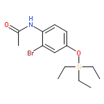 ACETAMIDE, N-[2-BROMO-4-[(TRIETHYLSILYL)OXY]PHENYL]-