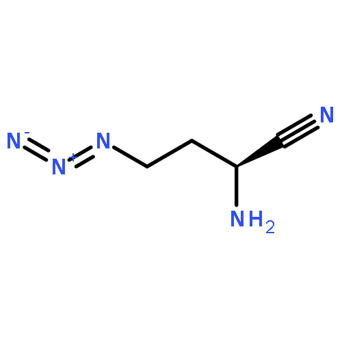 Butanenitrile, 2-amino-4-azido-, (2S)-