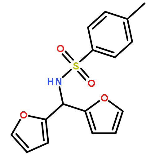 N-[BIS(FURAN-2-YL)METHYL]-4-METHYLBENZENESULFONAMIDE