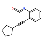 BENZENE, 1-(CYCLOPENTYLETHYNYL)-2-ISOCYANATO-