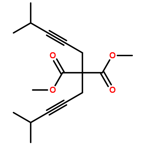 DIMETHYL 2,2-BIS(4-METHYLPENT-2-YNYL)PROPANEDIOATE