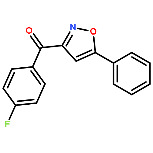 METHANONE, (4-FLUOROPHENYL)(5-PHENYL-3-ISOXAZOLYL)-