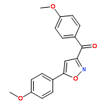 Methanone, (4-methoxyphenyl)[5-(4-methoxyphenyl)-3-isoxazolyl]-