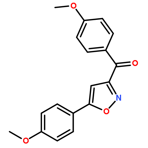 Methanone, (4-methoxyphenyl)[5-(4-methoxyphenyl)-3-isoxazolyl]-