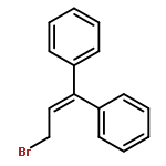 Benzene, 1,1'-(3-bromo-1-propenylidene)bis-